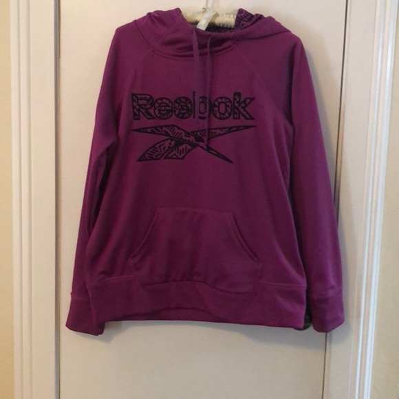 Jackets & Blazers - Reebok purple sweatshirt